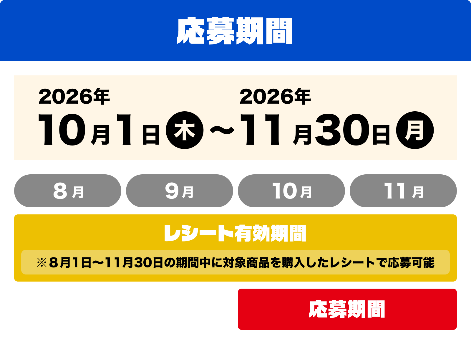 スケジュール